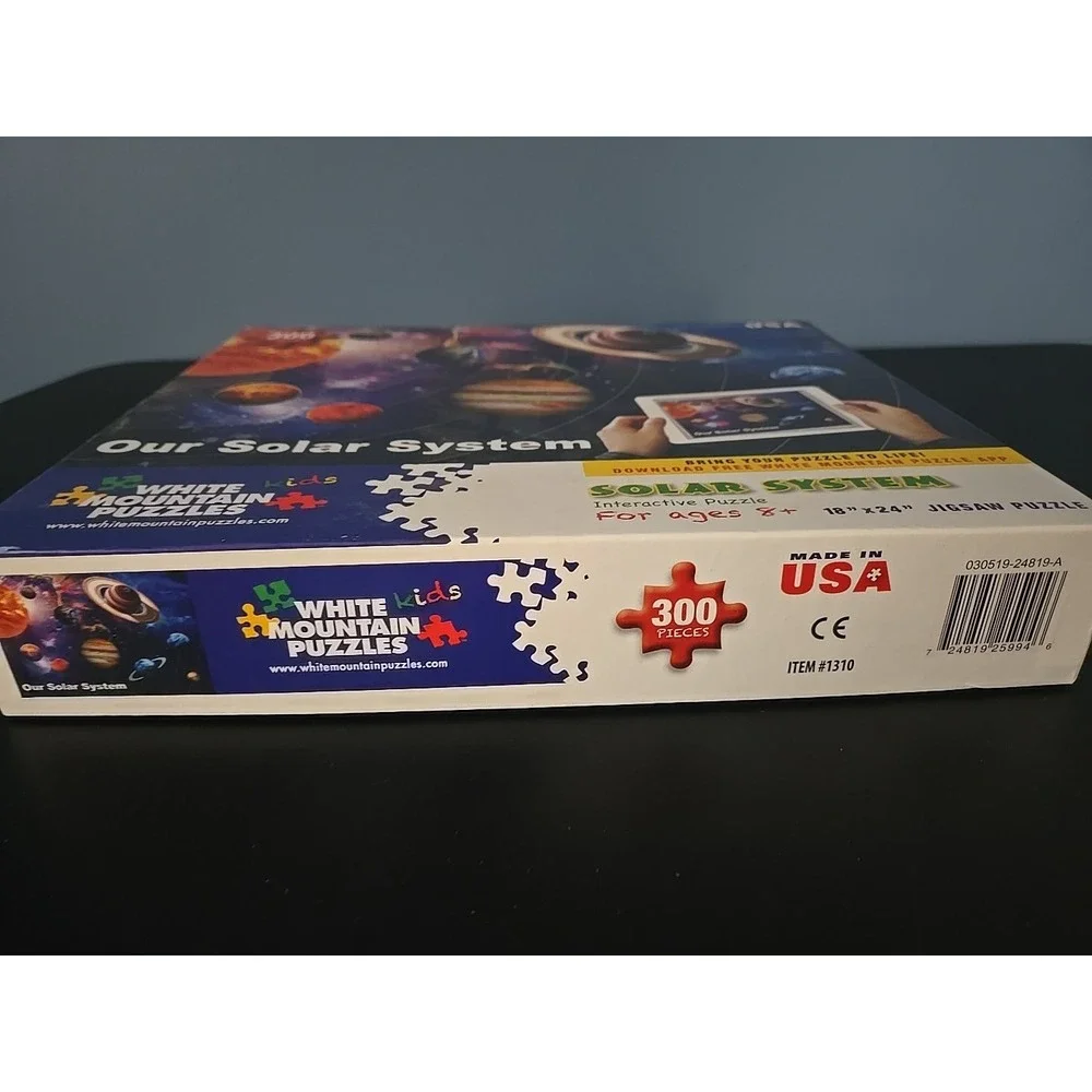 White‎ Mountain Solar System Jigsaw Puzzle 300 Pieces Item 1310A